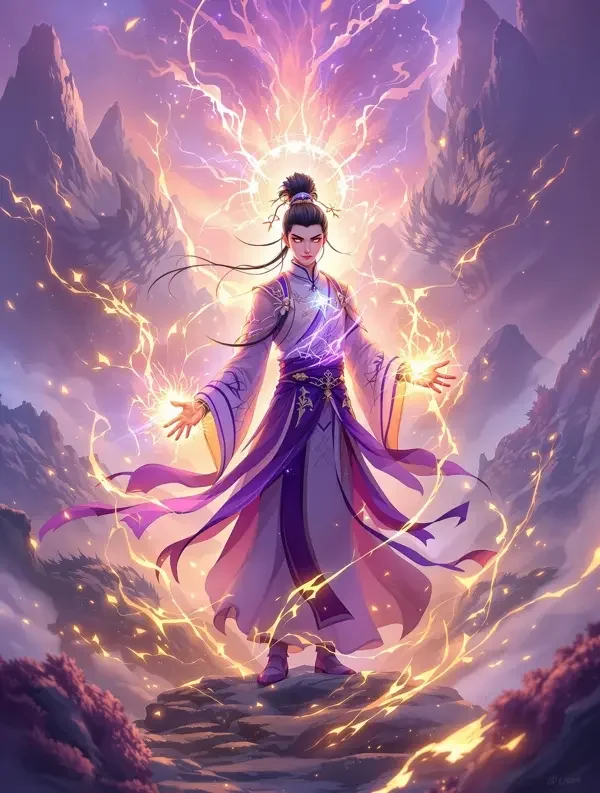 苍蓝灵域封面